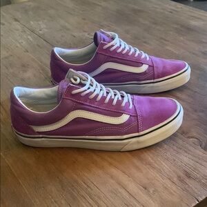 Vans Purple Suede Sneakers